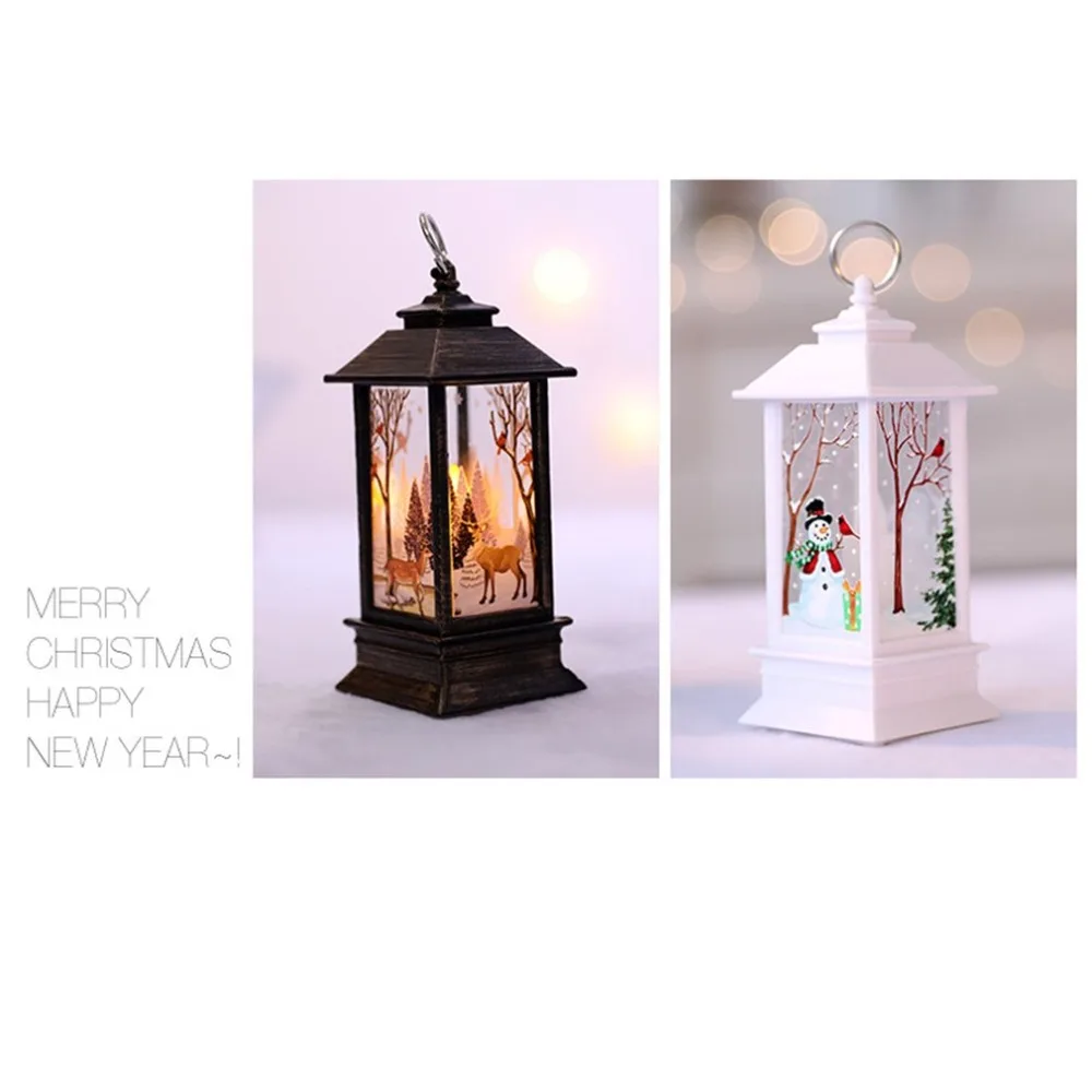Рождественские украшения для дома светодиодный 1 шт. Рождественская свеча с светодиодный светильник для чая свечи для Рождественского украшения