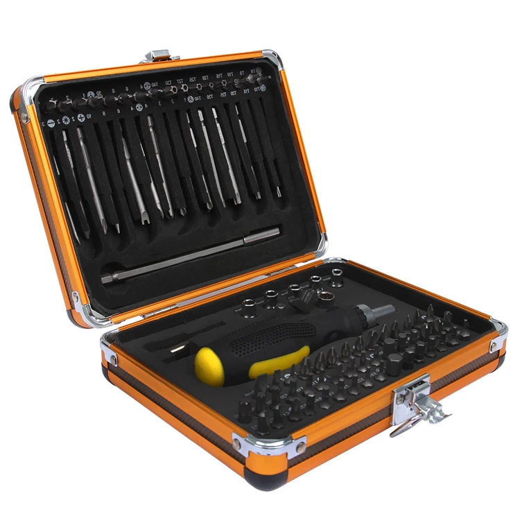 

NEW 92 In1 Tool Box Multi-function screwdriver set ratchet wrench socket Household Electrical maintenance tools