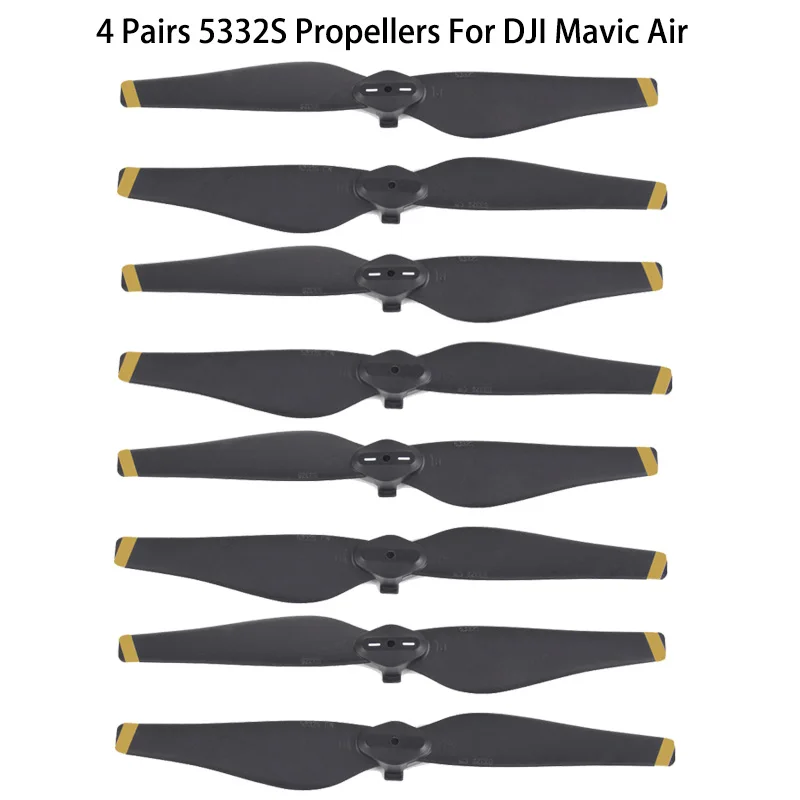 4 пары 8 шт. 5332s пропеллеры для Mavic Air Blade prop для DJI Mavic Air Drone аксессуары