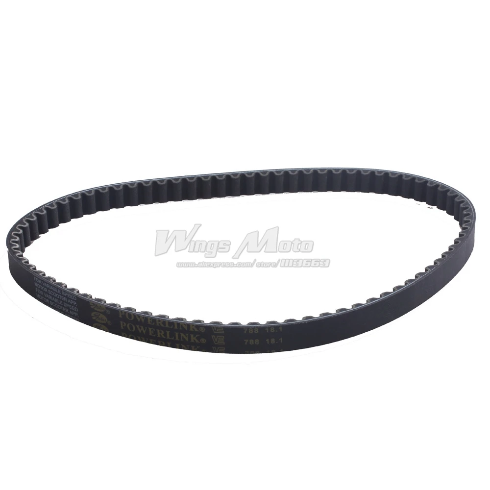 Wingsmoto Gates Drive Belt 788 18.1 Scooter Quadgates drive belts
