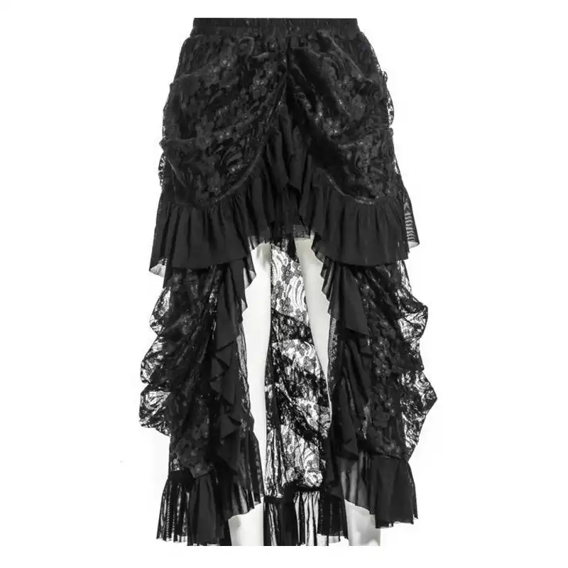 black gothic skirt