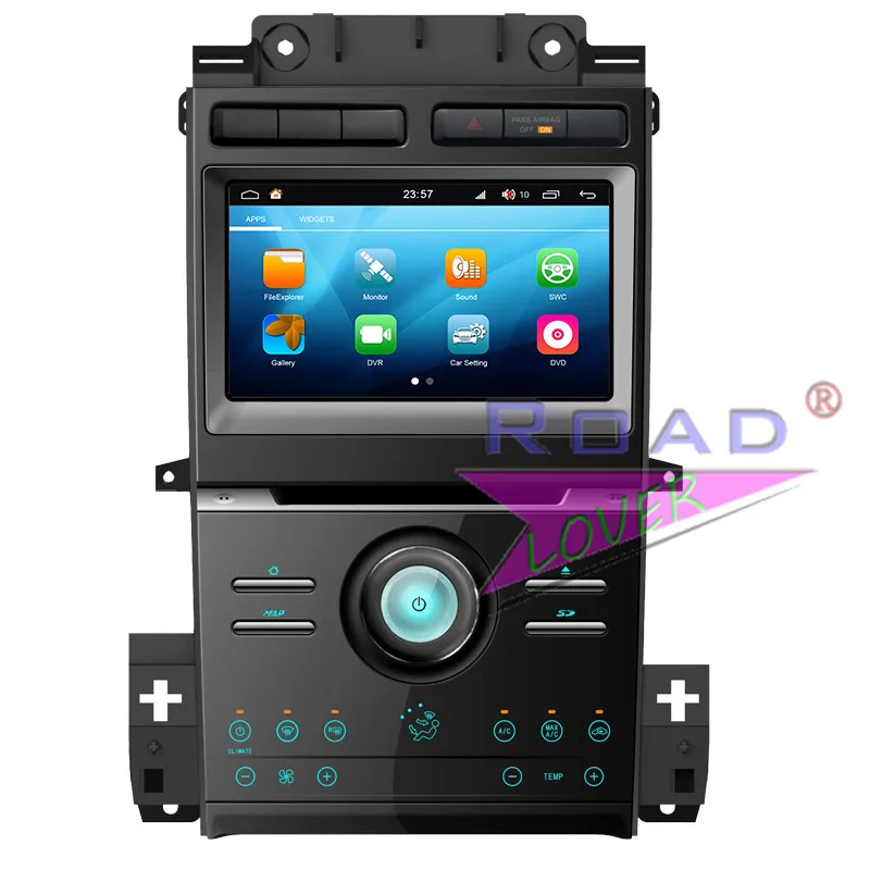 Top Winca S200 Android 8.0 Car DVD Player Autoradio For Ford Taurus 2012 Stereo GPS Navigation Magnitol 2Din Octa Core 8" HD Monitor 1