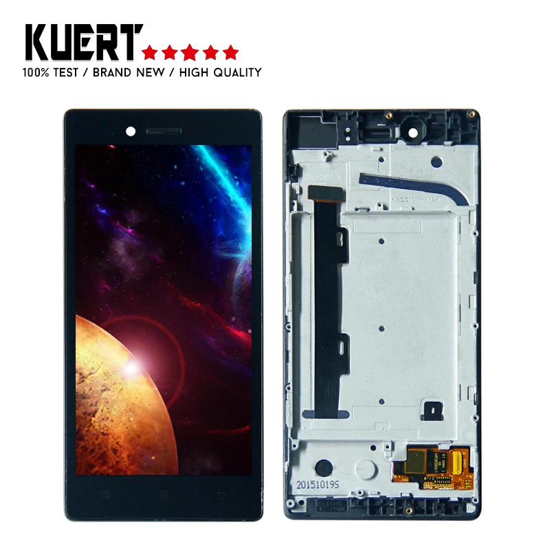 

High Quality LCD For Lenovo-Vibe Shot Z90 Z90a40 Z90-7 Lcd Display Digitizer Touch Screen Assembly Z90 with Frame + Free Tools