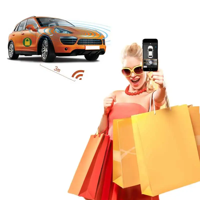  Remote Engine Start For Jeep Grand Cherokee Smartphone APP Keyless Entry Car Alarm System Central L