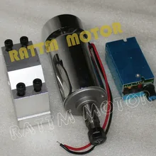 Мощный 300W DC пневмошпиндель мотор с Braket и регулятором скорости 2000-12000 r/мин