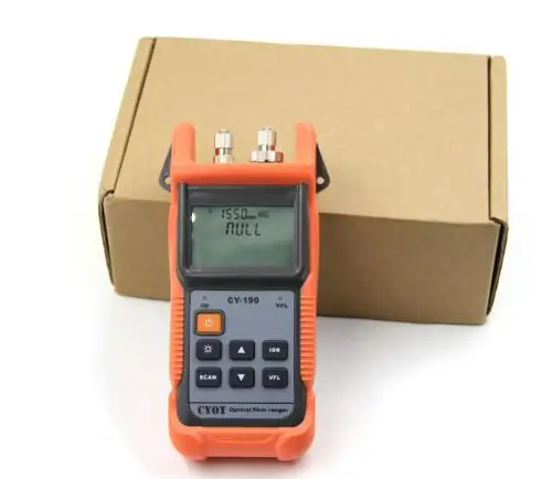 

Optical Fiber Ranger MINI OTDR CY190S Visual Fault Locator fault detection and positioning instrument,ftth mini otdr