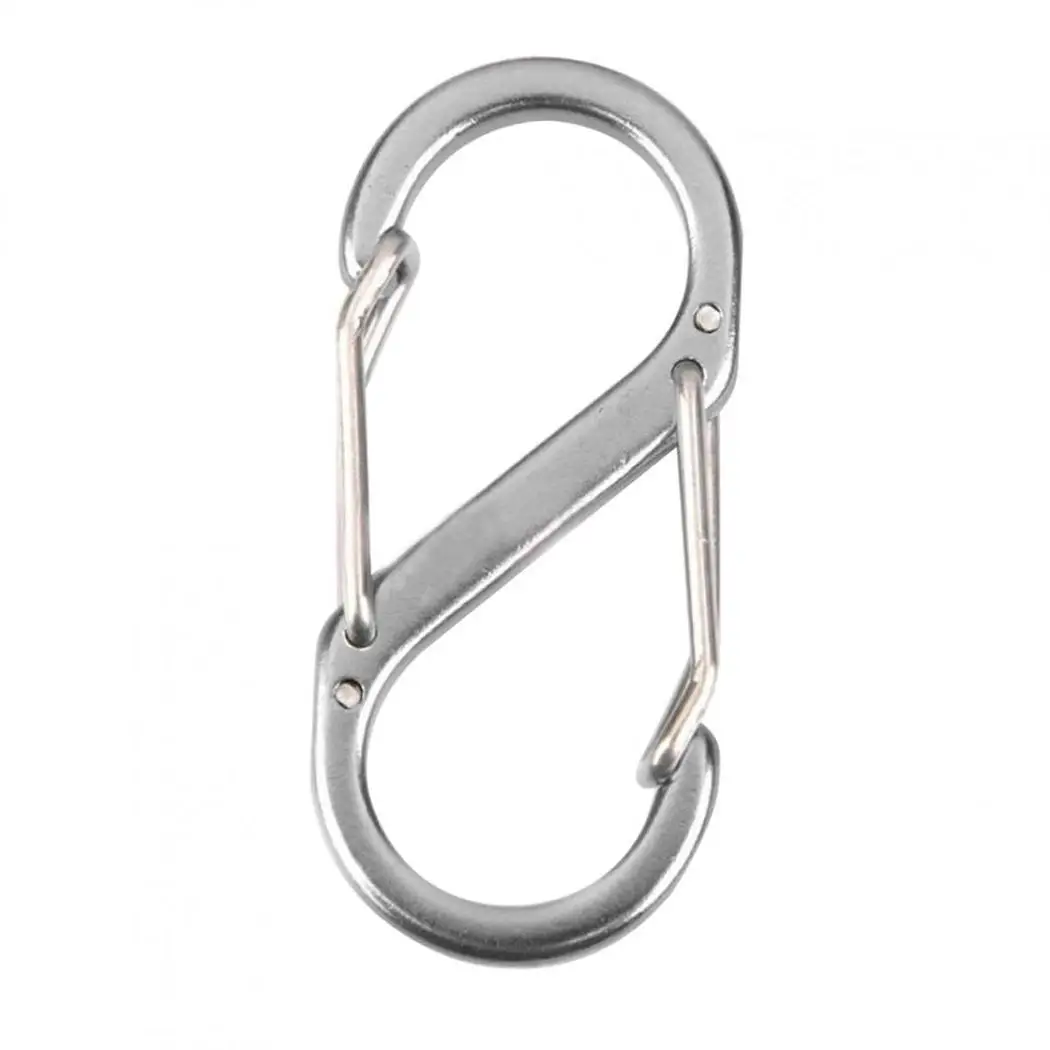 Climbing Mini Buckle Outdoor Shape S Mountaineering Hook Buckle Carabiners Climbing Mini Buckle Outdoor Shape S Mountaineering Hook Buckle Carabiners