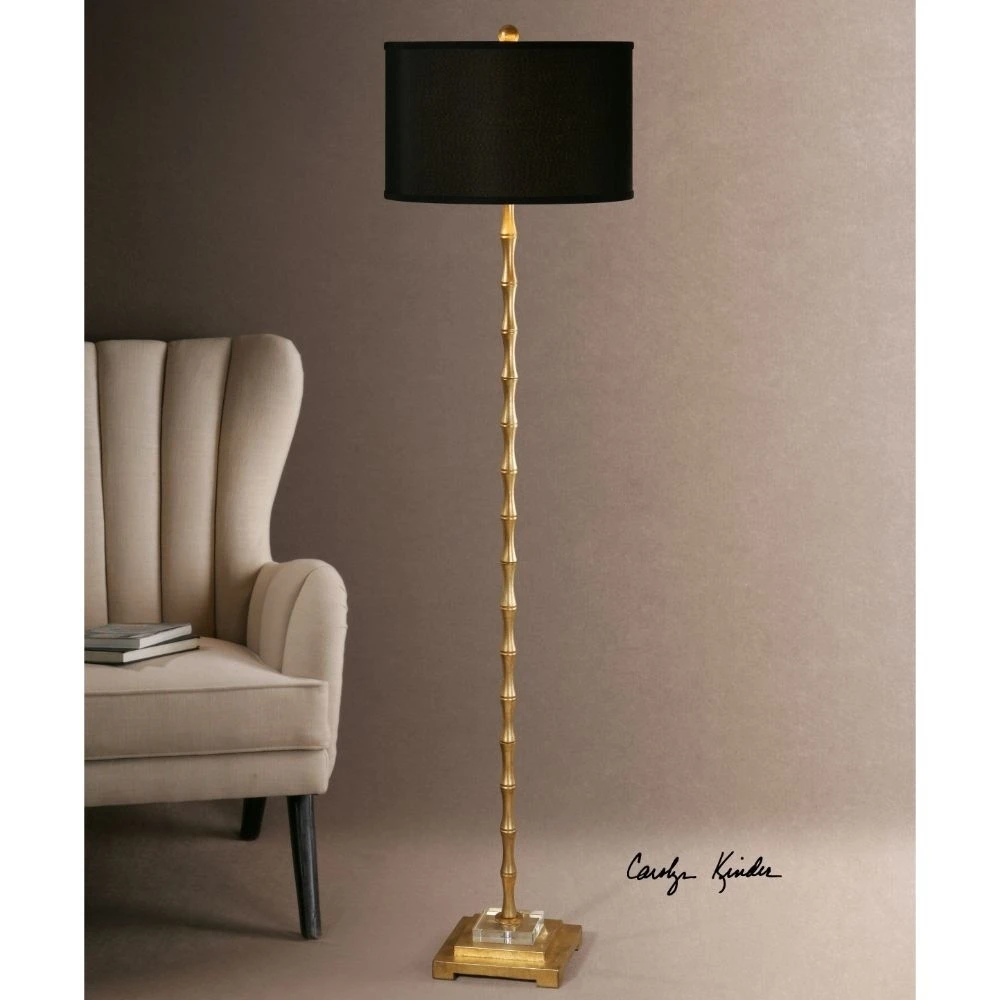 Quindici Metal Bamboo Floor Lamp (1)