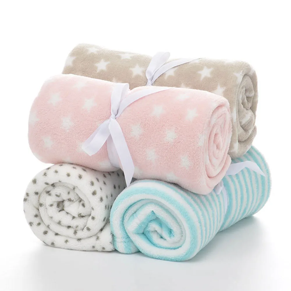 

Baby Blankets Newborn Soft Baby Blanket Wrap Coral Fleece Manta Bebe Swaddle Kids Bedding Quilt Nap Blankets 100*75cm Baby Deken