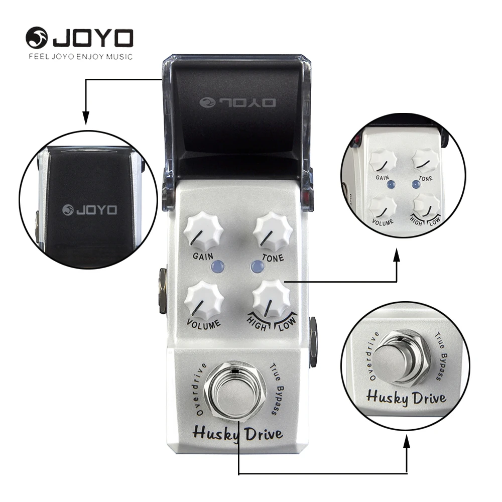 JOYO Ironman серии JF-314 Хаски Привод Overdrive гитары педаль эффектов Правда Обход | Спорт и