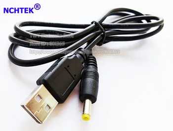 

NCHTEK USB A 2.0 Male to 4.0 x 1.7mm Male Power Charge Supply Cable for Sony PSP ,USB to DC adapter Cord , 10pcs ,Free shipping