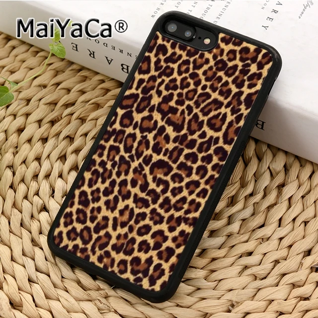 

MaiYaCa Fashion Tiger Leopard Print Panther Phone Case Cover For iPhone 11 pro 5s 6 7 8 X XR XS max Galaxy S7 S8 S9 plus