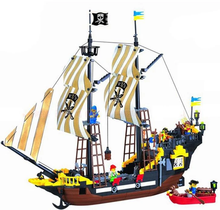large pirate ship toy