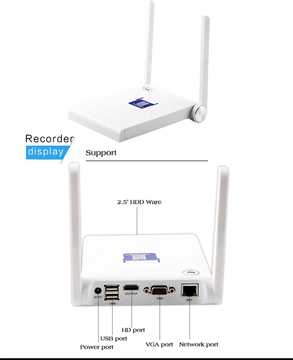 8CH 1080 P HD WiFi NVR 8 шт. 2MP IR Открытый Всепогодный видеонаблюдения беспроводная ip-камера безопасности Система видеонаблюдения комплект ip-камера