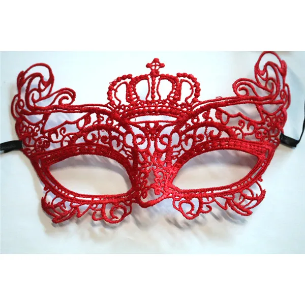 Красные кружевные маски пикантные женские маски танец маска партии Halloween Masquerade Кружева партии девочек партия поставки Леди Маска - Цвет: Style 3