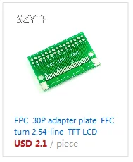 10 шт./пакет 0,5 мм QFP44 LQFP48 QFN44 QFN48 поворота DIP44 DIP адаптер пластина