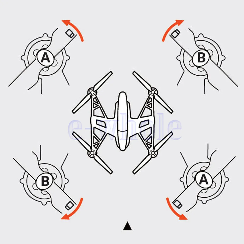 MLLSE 4 FPV нейлоновое волокно вращение по часовой стрелке и против Propeller для Yuneec Typhoon Q500& Q500 4 K дрона с дистанционным управлением AA3167-AA3169