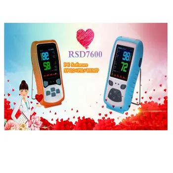 

2.8 Inch OLED Neonate/infant handheld pulse oximeter,patient monitor Spo2 Oximeter,SPO2+PR+TEMP