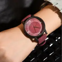 Модные часы с деревянным лицом, повседневные Роскошные Брендовые женские часы, деревянные Ретро Винтажные женские часы, кожаные кварцевые женские часы, reloj mujer