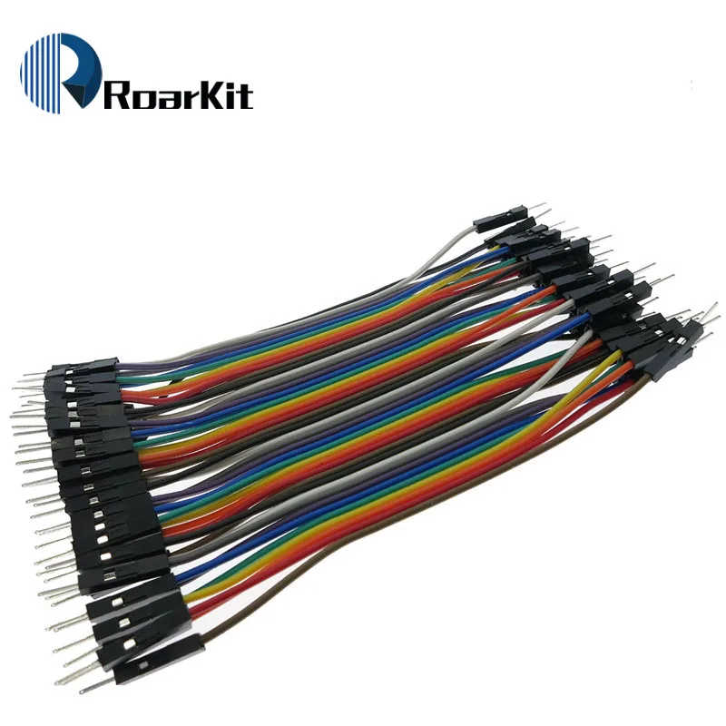 Dupont line 120 шт 10 см папа + мама и Перемычка провод кабель для Arduino|jumper wire|line dupontjumper arduino