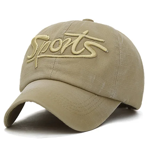 Мужская регулируемая бейсболка, шапка-ушанка gorra hombre Snapback kenka gorras pare hombre casquette - Цвет: Хаки