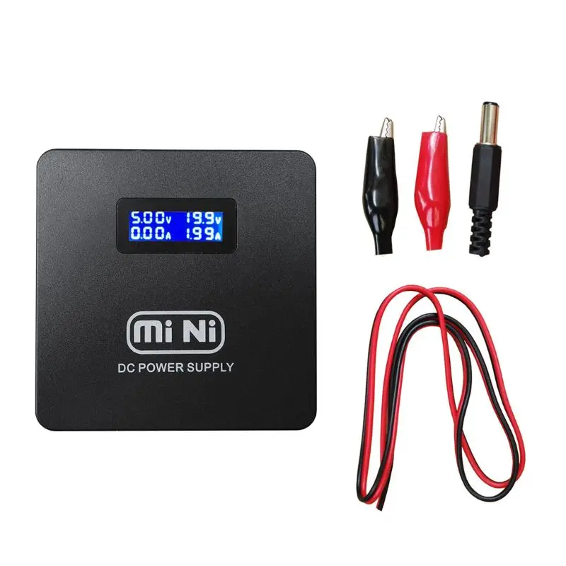 

Free postage LCD Mini DC Power Supply USB Step Down Converter 24V to 1-20V Adjustable 5V 2A