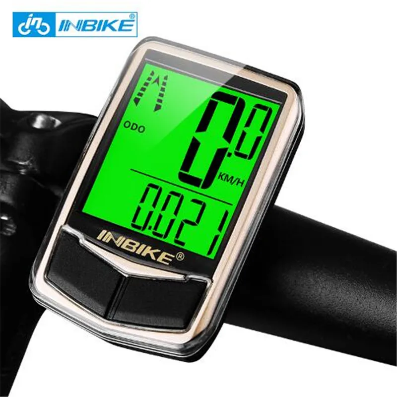 INBIKE Bicycle Computer Waterproof Bike Wireless Speedometer Odometer