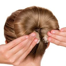 2 шт. модные Волшебные горячие булочки рулон оснастки обертывание роликовые бигуди для волос Инструменты для укладки Женские аксессуары