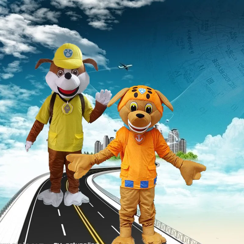 

Factory Outlet Patrouille Chien Mascotte Costume Fancy Dress Suit Cartoon Mascot Chase the mascot costume Gog mascot