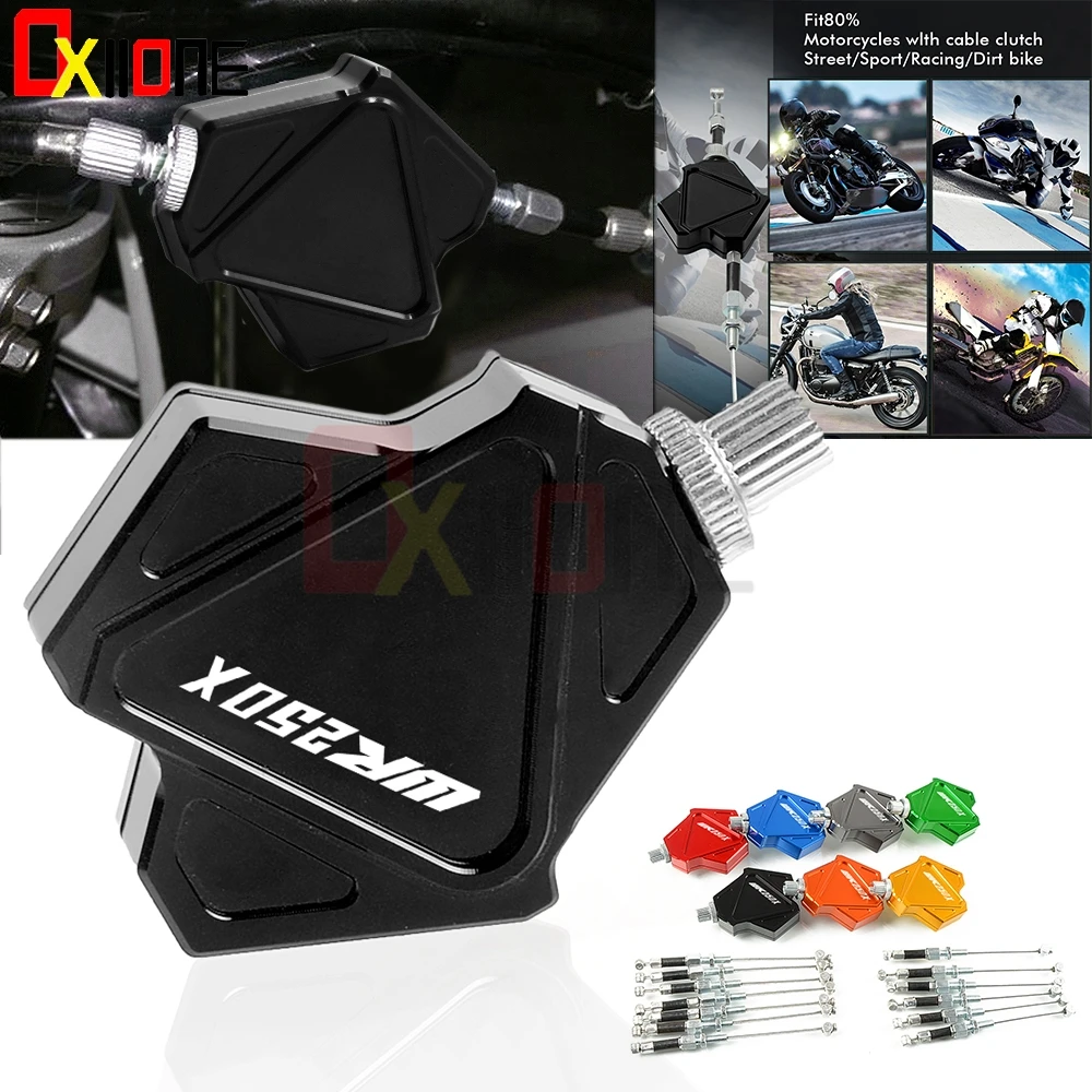 Motorcycle CNC Aluminum Bicycle Motorbike Easy Pull Cable System For Yamaha WR250X WR 250X 2007 2008 2009 2010 2011 2012-2017 | Автомобили