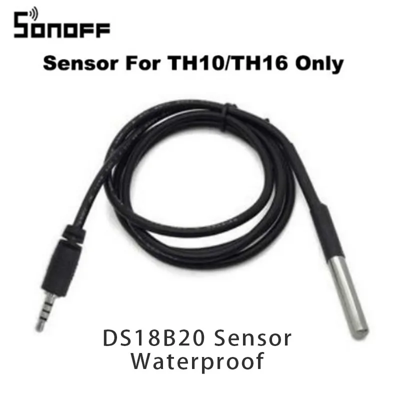 Sonoff TH16 16A умный Wifi переключатель для мониторинга температуры и влажности умный переключатель домашний комплект автоматизации работает с Alexa Google Home