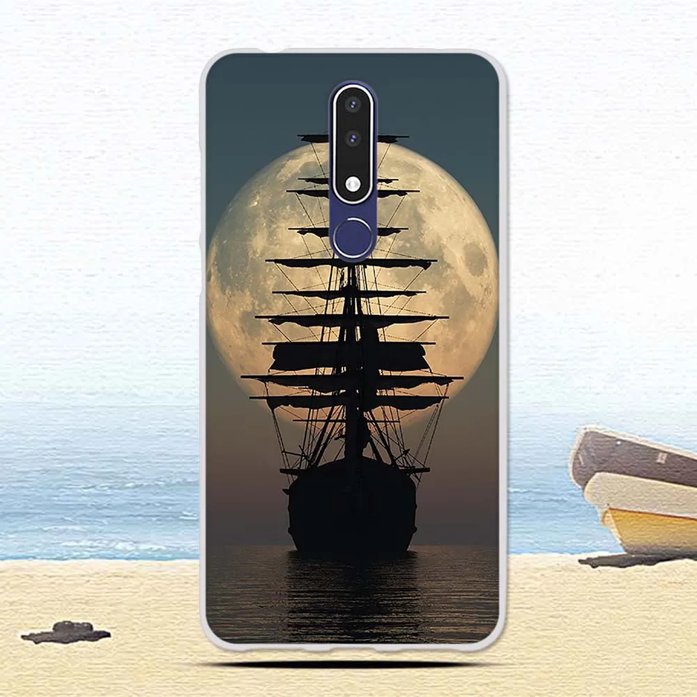 2 Роскошный мягкий силиконовый чехол из ТПУ для Nokia 3,1 Plus, чехол с цветочным рисунком для Nokia 3,1 Plus, защитный чехол s, чехлы для телефонов - Цвет: 2