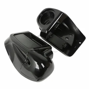 

Motorcycle Lower Vented Fairing + 6.5" Speaker Box Pod For Harley Touring Road King Street Electra Glide Ultra 2014-2019
