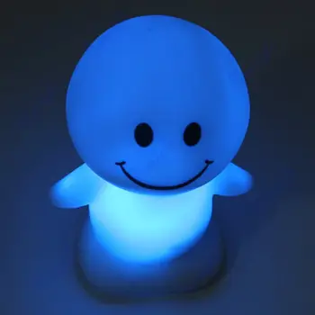 

Cute Sunny Day Dolls Colors Changing LED Night Light Decoration Candle Lamp Nightlight great gift for kids