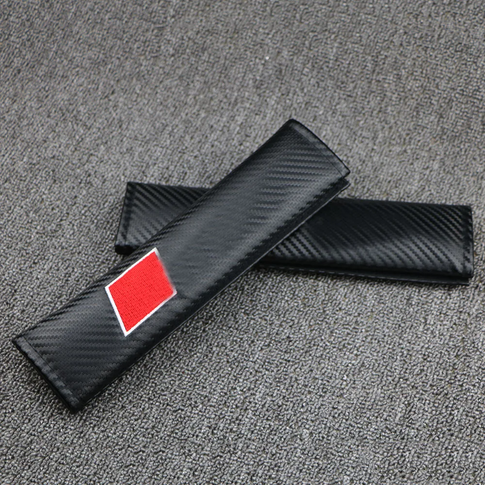 

Seat Belt Cover Shoulder Pads Sline Logo Car Pillow Car Seat Cover For Audi A3 A4 B6 B7 B8 A5 A6 C5 C6 Q5 Whole System
