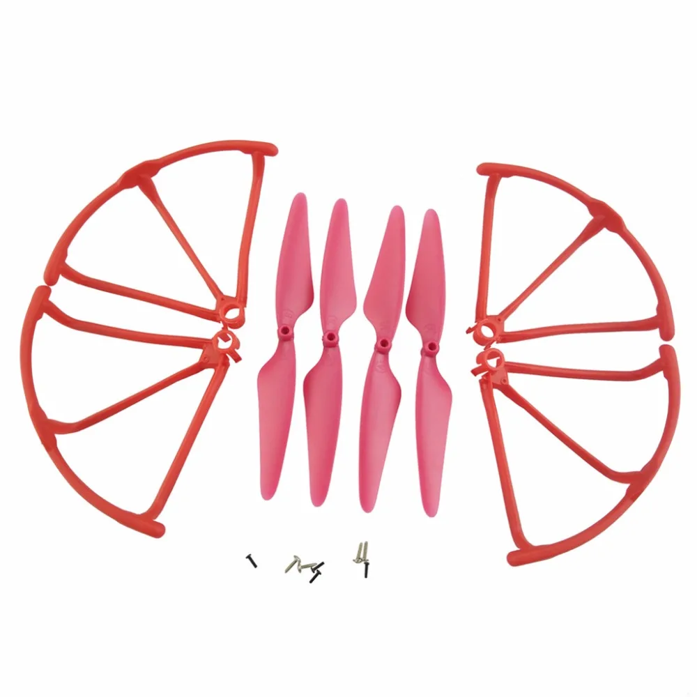 4 шт пропеллер производственная крышка + Лезвия для Hubsan X4 H502S H502E H502T H507A RC