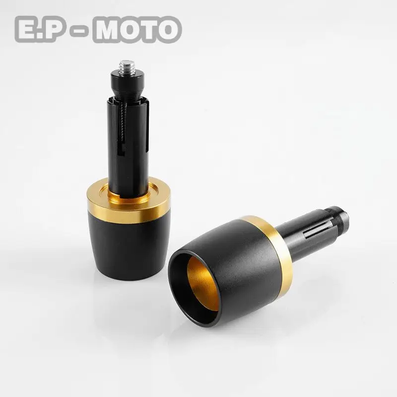 UNIVERSAL BAR END PLUGS MOTORCYCLE 7/8" 22MM GRIPS HANDLEBAR CAPS FOR CBR250RR/CBR300R/CB300F