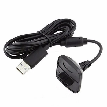 USB Charging Cable Wireless Game Controller Gamepad Joystick Power Supply Charger Cable game cables for Xbox 360 1