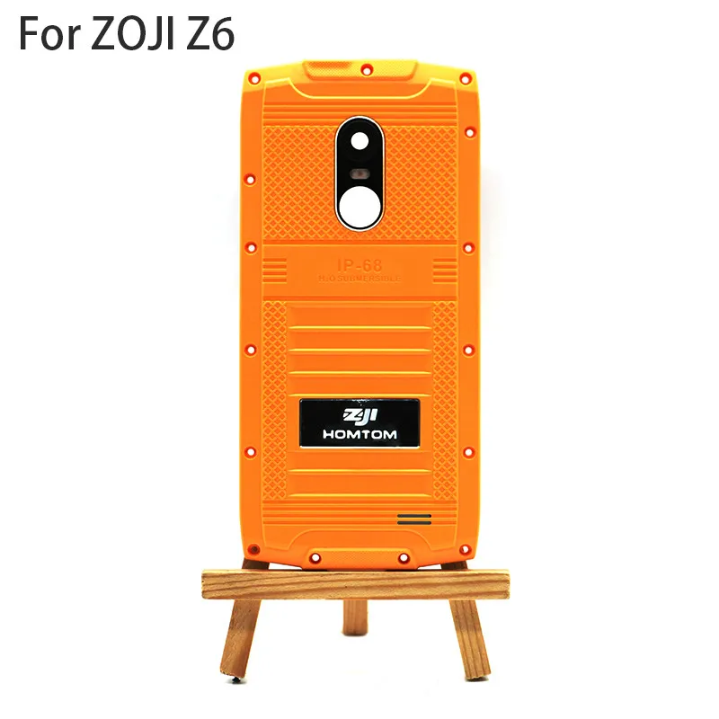 Чехол ZOJI Z6, защитная батарея, задняя крышка для смартфона ZOJI Z6 4,7 дюймов+ логотип+ стекло для камеры