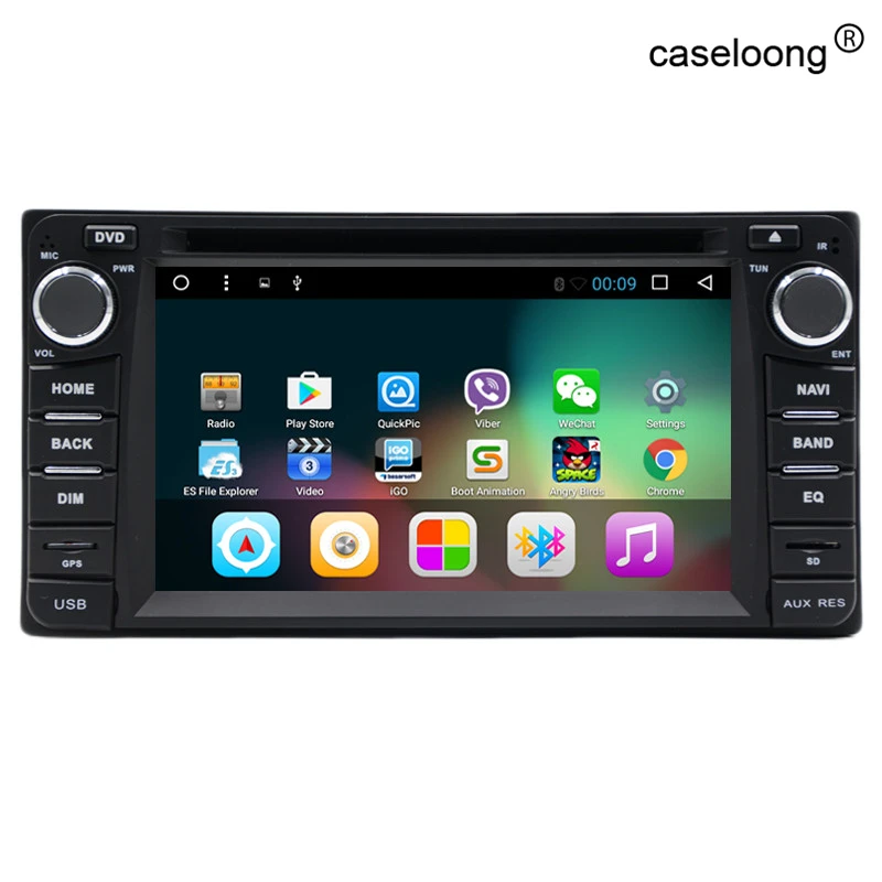 Android 7.1 dvd-плеер автомобиля для Toyota Corolla Hilux Vios старый 4runner Camry Prado RAV4 2003-2008 автомобиль