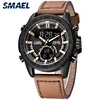 Men watches Fashion Sport relogio masculino Stainless Steel Case Leather SL-1407 Watch Quartz  Business reloj hombre Wristwatch ► Photo 3/6
