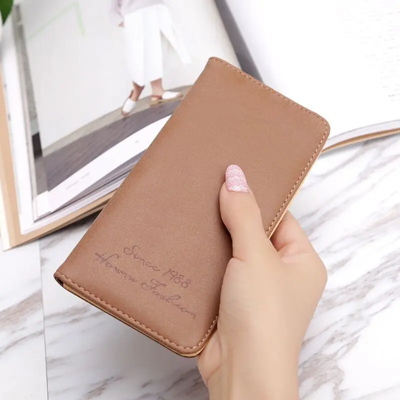 

Women Wallet Long Purse for Female Retro Style Card Holder Coin Purse Fashion Lady Clutch Handbag porte feuille femme