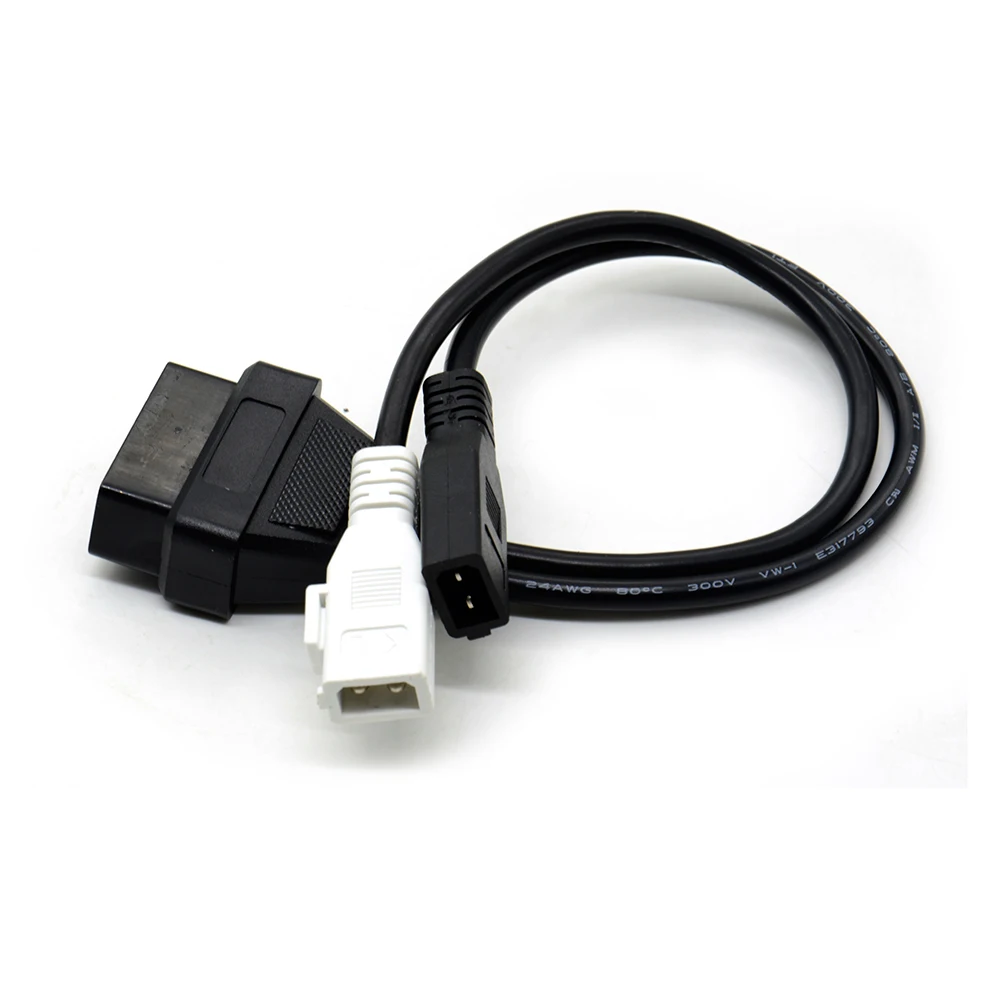2 P+ 2 P к 16Pin OBD2 кабель vag адаптер для audi 2x2 OBD1 OBD2 автомобиля диагностический кабель 2 P+ 2 P к 16Pin разъем