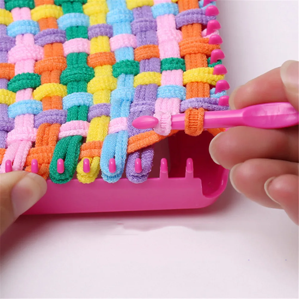 Craft Loop Weave Loom Toy Kid Learning Educational Toys Knitting