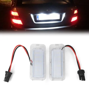 

For Ford Focus Fiesta Mondeo S-Max Grand C-Max Kuga Galaxy LED license Number Plate Light Lamp Indicators OEM Replacement CE 2PC