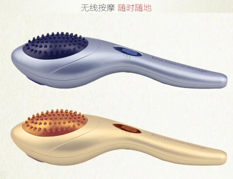 Wireless Electric Kneading Cervical Vertebra Massage Electric Beating Massager Full Body Massage Stress Release Rechargeable