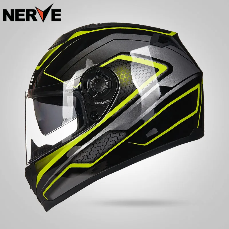 Buy NERVE Motorcycle Motorbike full face helmet