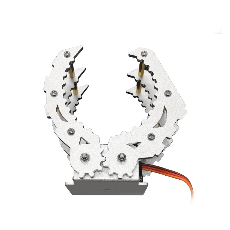 

Assembled 1 DOF mechanical gripper /Metal large claw /robot aluminum alloy diy paw