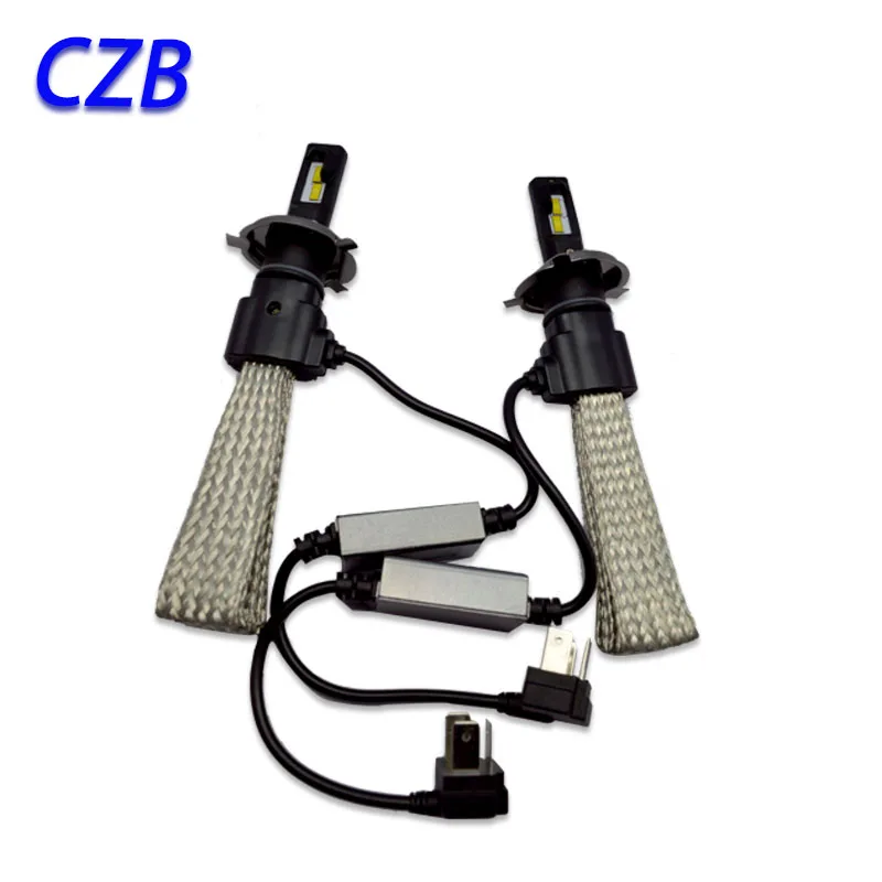 

2Pcs 20W H4 Hi/Lo 3200LM led For Philips Car LED Headlight Kit Bulb Xenon HID White Lamp 6500K Fast shipping