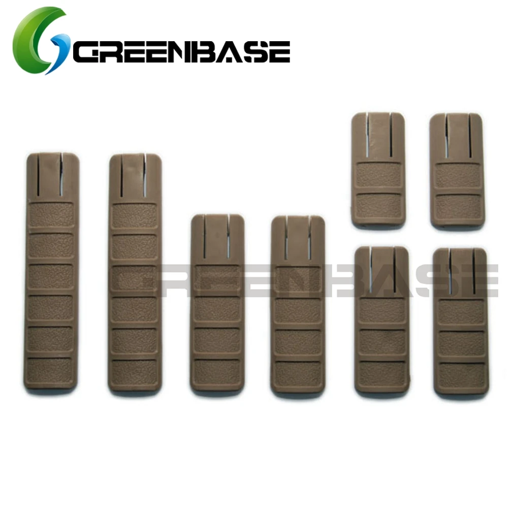 Защитные панели Greenbase TangoDown Rail 8 шт. аксессуары для защиты рук подходят рельсов 20